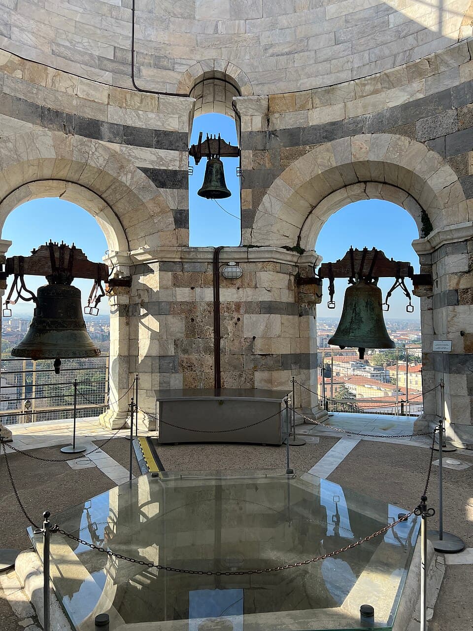The Bell Chamber — Torre di Pisa audio guide stop