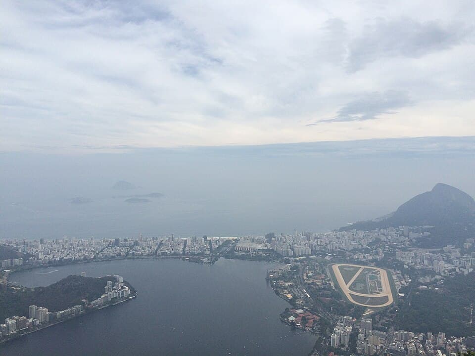 The Jockey Club and Lagoon — Cristo Redentor audio guide stop