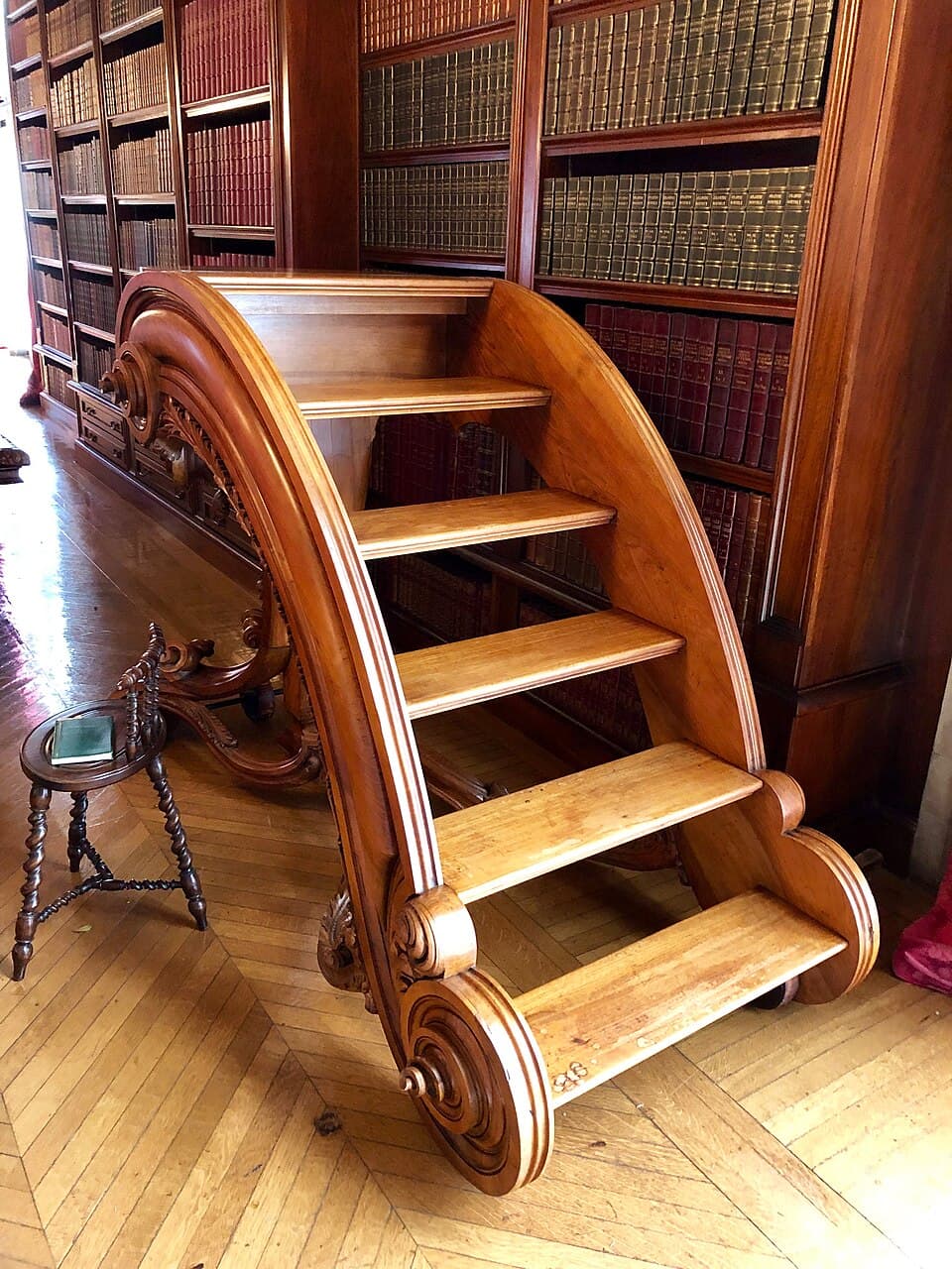 The Library Ladder — Biltmore Estate audio guide stop