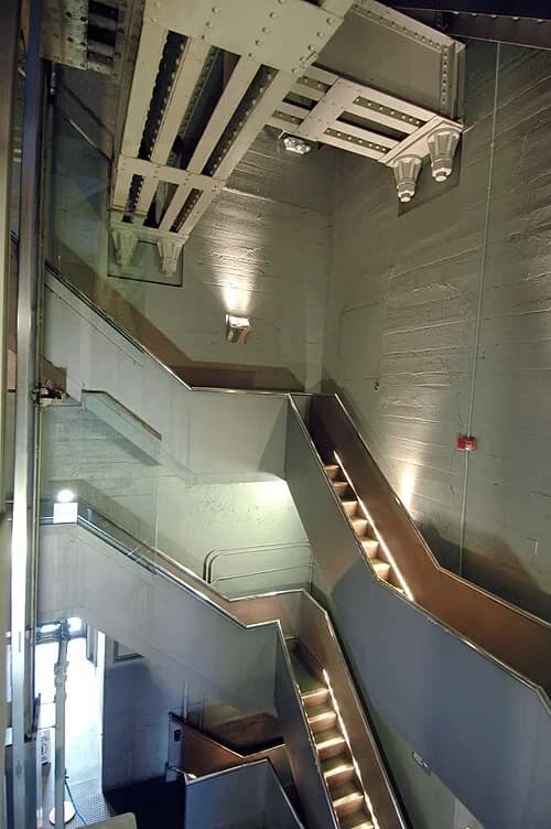 The Pedestal Stairwell — Statue of Liberty audio guide stop