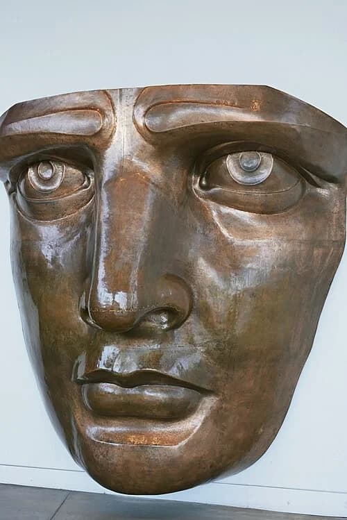 Replica of the Face — Statue of Liberty audio guide stop