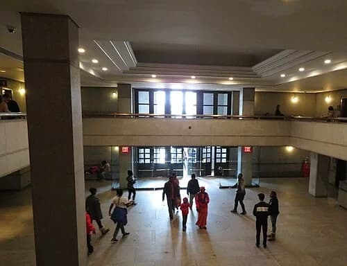 The Pedestal Lobby — Statue of Liberty audio guide stop