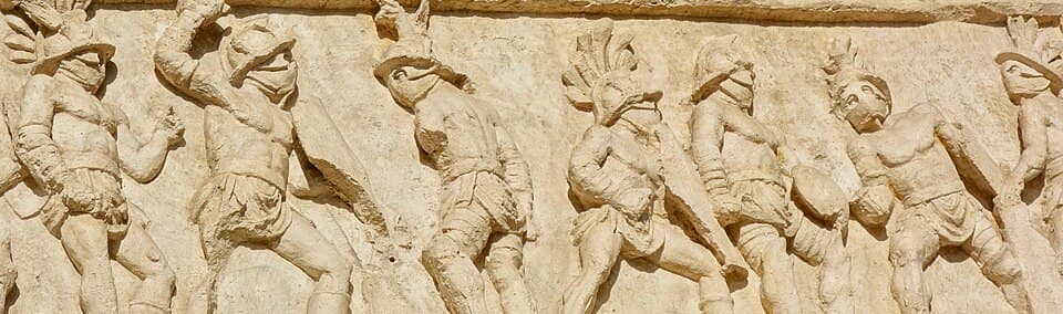 Gladiatorial Combat — Colosseo audio guide stop