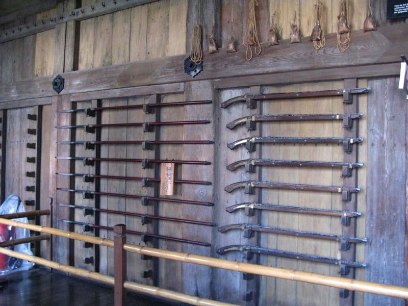The Armoury — Himeji Castle audio guide stop