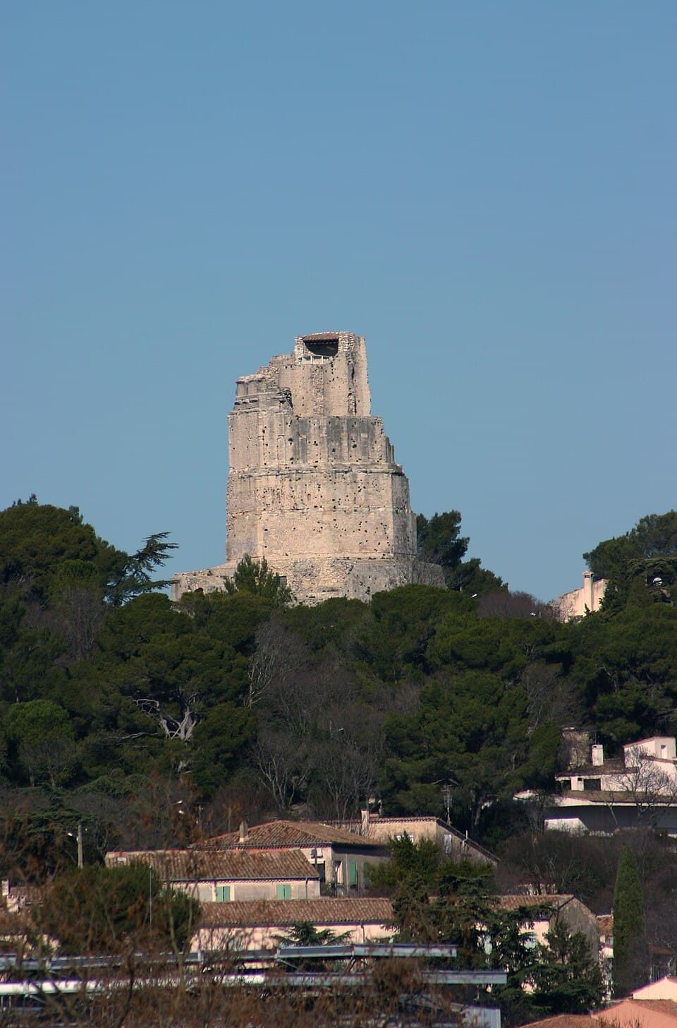 View of Tour Magne — Amphitheater of Nîmes audio guide stop