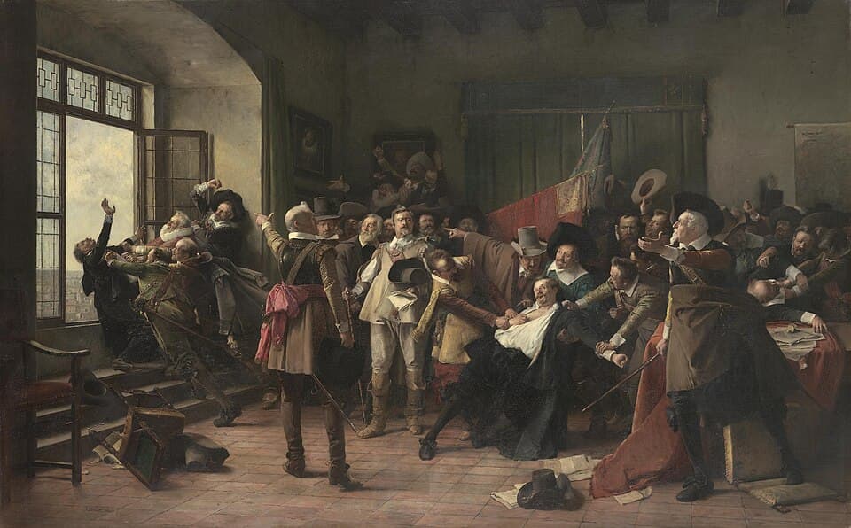 Defenestrations of Prague 1618 — Pražský hrad audio guide stop