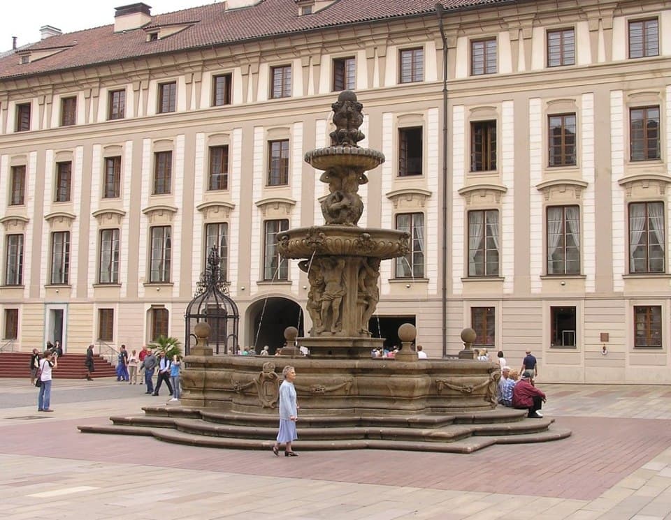 Kohl's Fountain — Pražský hrad audio guide stop