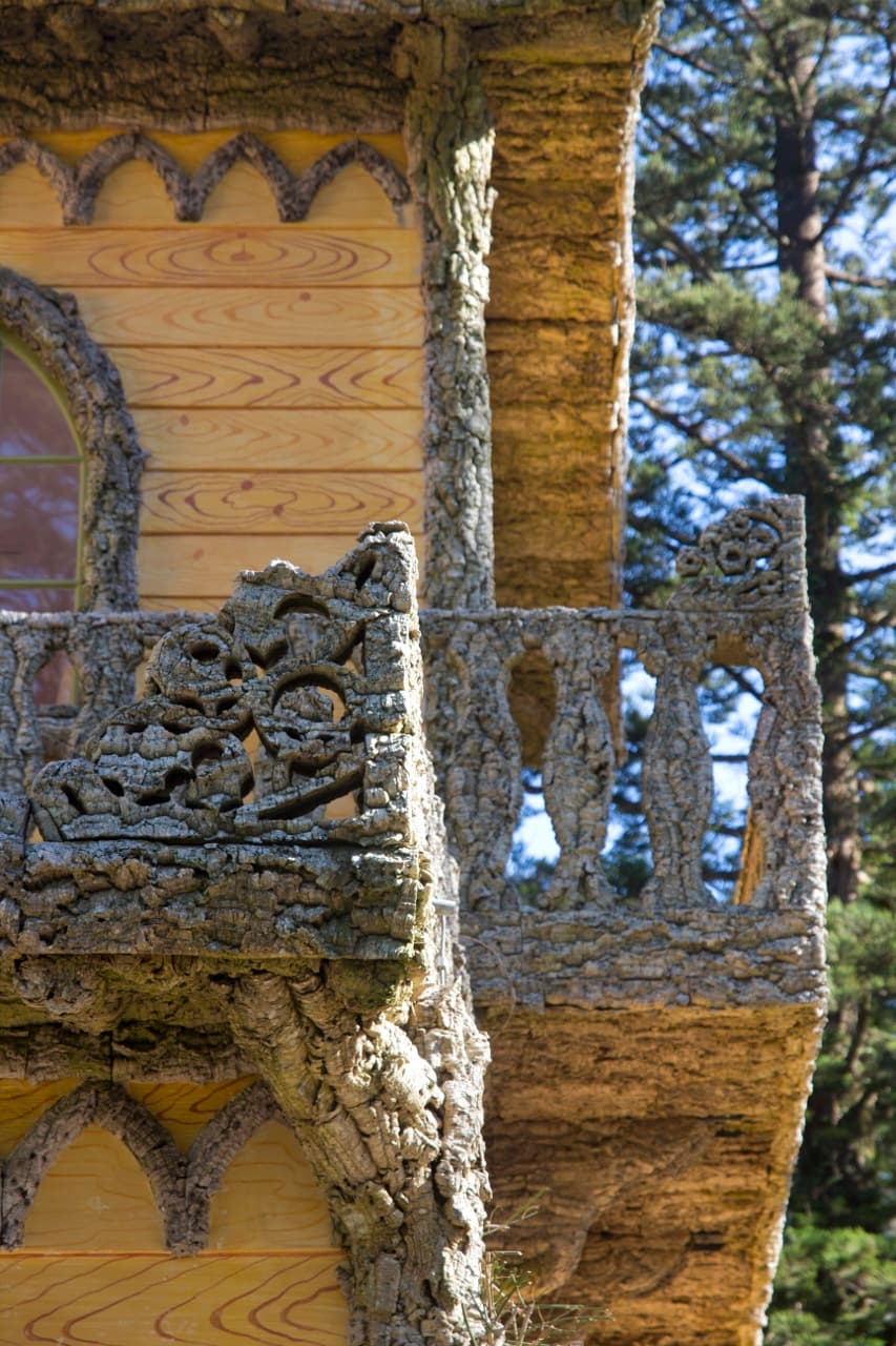 Cork Decorative Details — Palácio Nacional da Pena audio guide stop