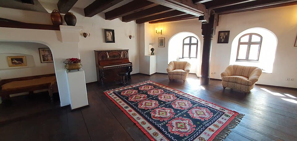 The Royal Music Room — Bran Castle audio guide stop
