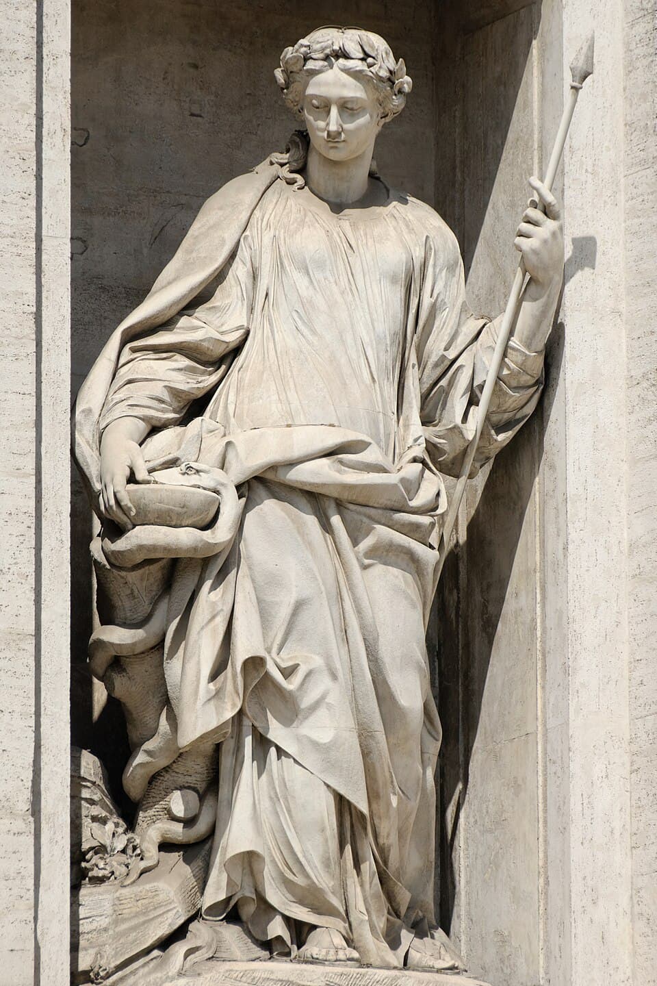 Statue of Salubrity — Fontana di Trevi audio guide stop