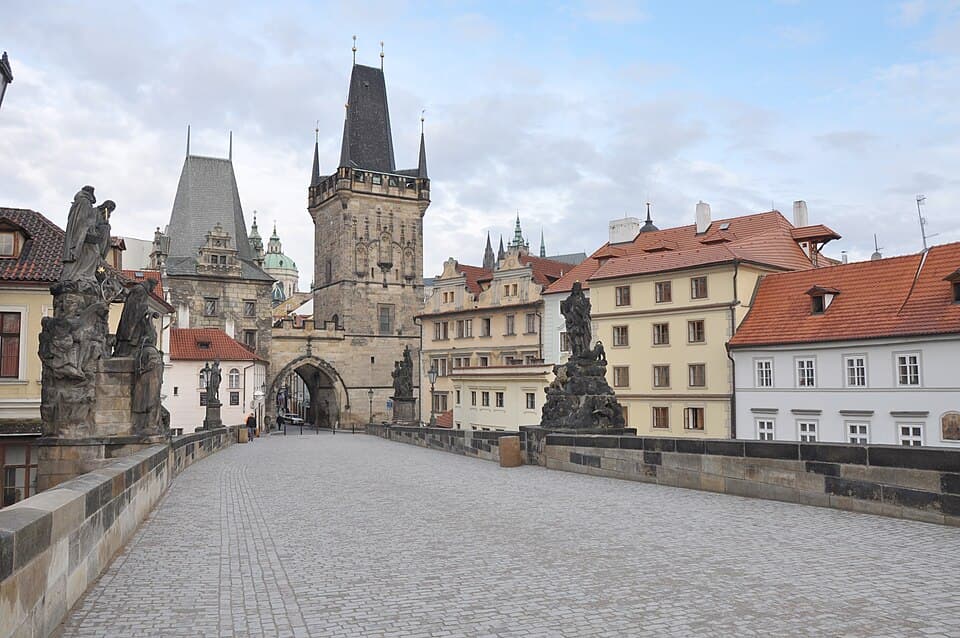 Lesser Quarter Entrance — Charles Bridge audio guide stop