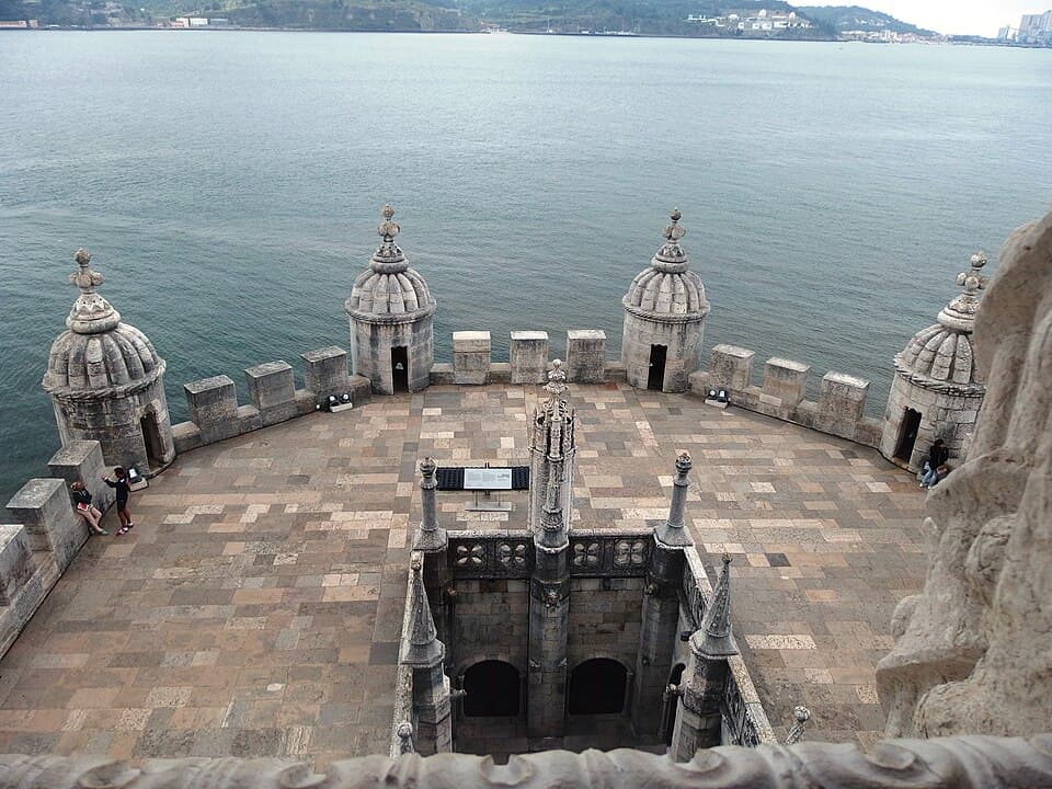 The Upper Bastion Terrace — Torre de Belém audio guide stop
