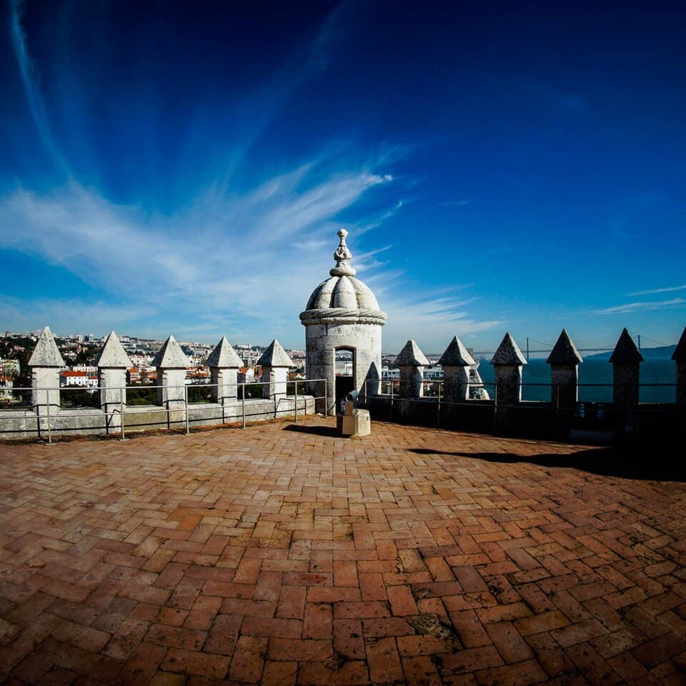 The Panoramic Roof Terrace — Torre de Belém audio guide stop