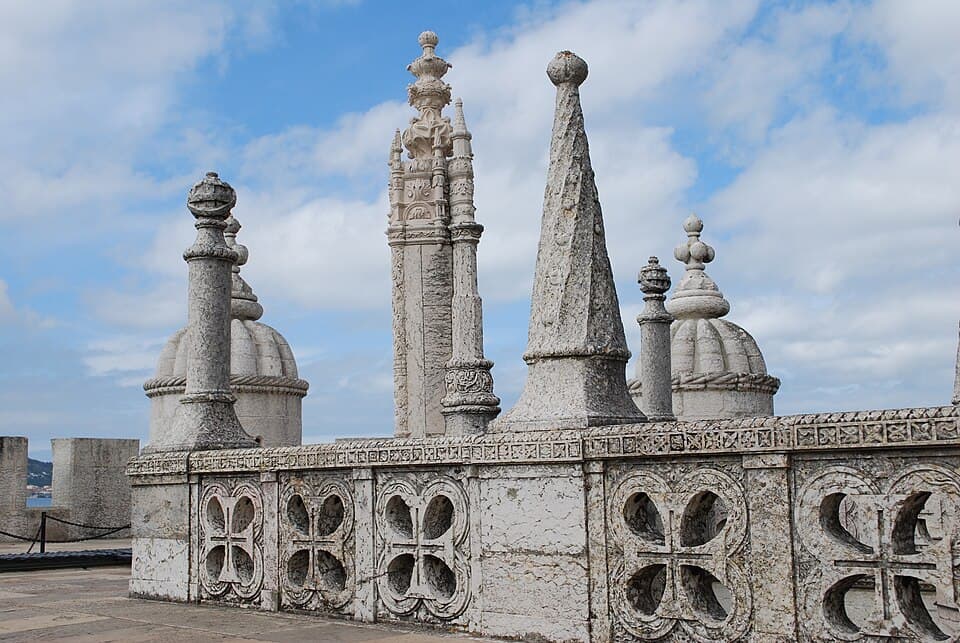 Late Gothic Stone Pinnacles — Torre de Belém audio guide stop