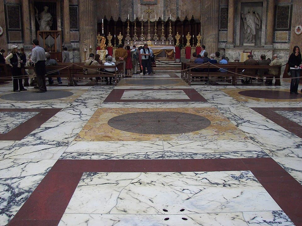 The Drainage System — Pantheon audio guide stop