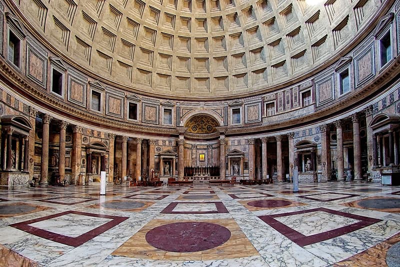 The Rotunda Interior — Pantheon audio guide stop