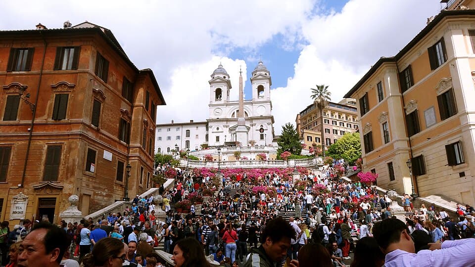 The Butterfly Layout — Scalinata di Trinità dei Monti audio guide stop