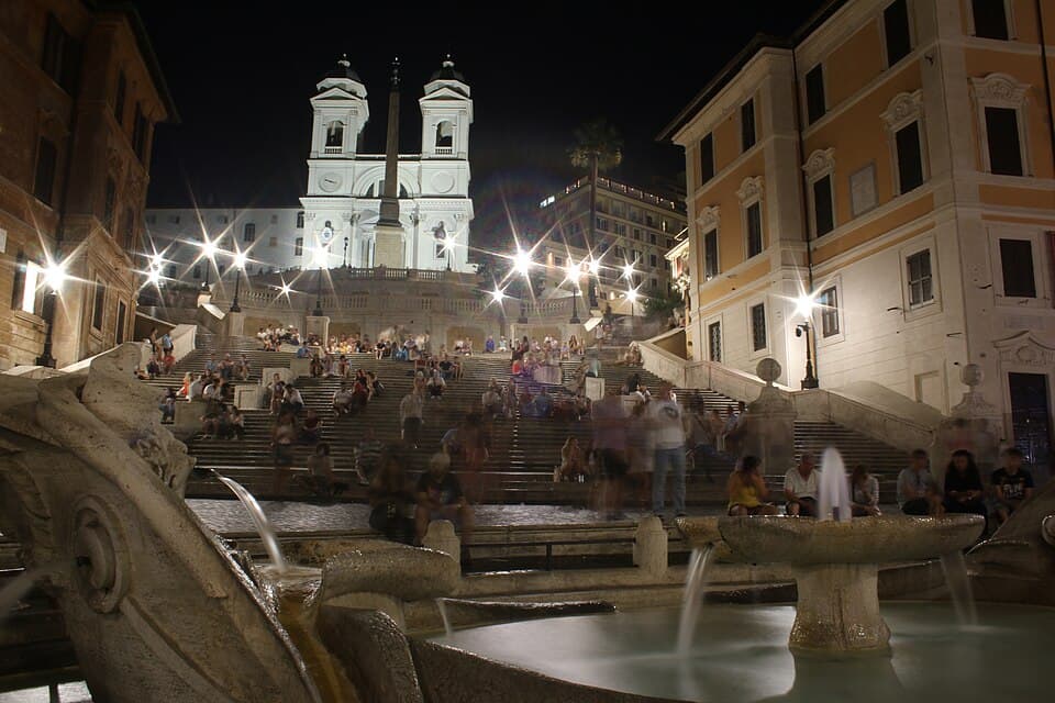 The Main Staircase — Scalinata di Trinità dei Monti audio guide stop