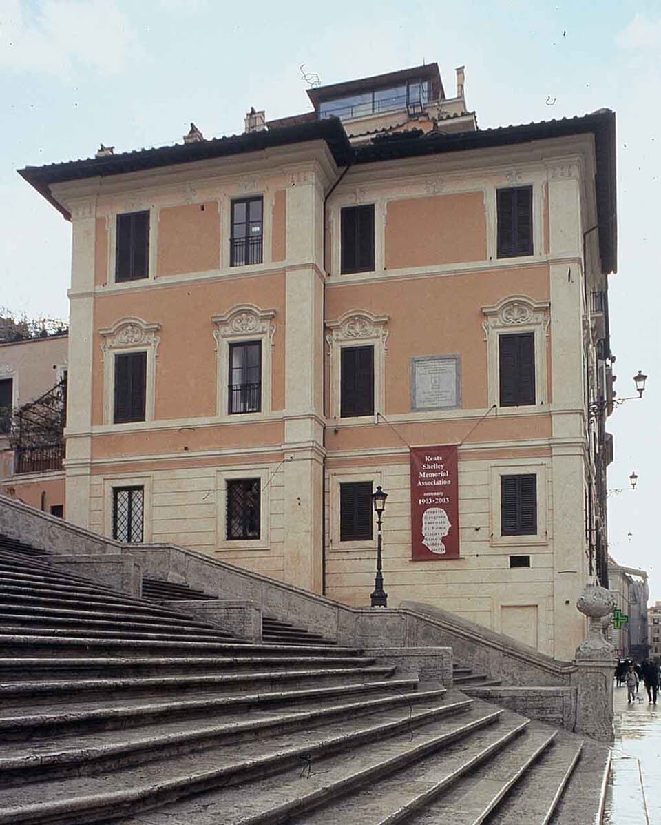 The Keats-Shelley House — Scalinata di Trinità dei Monti audio guide stop