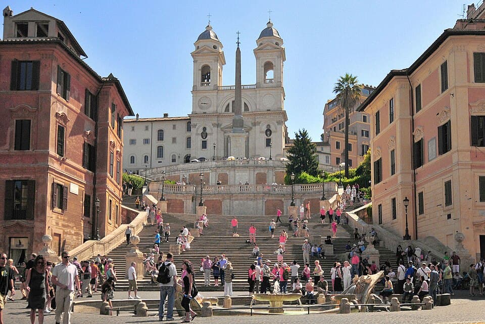 The Spanish Steps — Scalinata di Trinità dei Monti audio guide stop