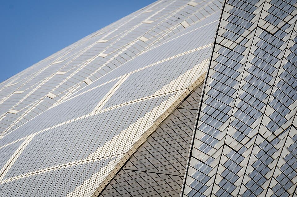 The Chevron Tile Pattern — Sydney Opera House audio guide stop