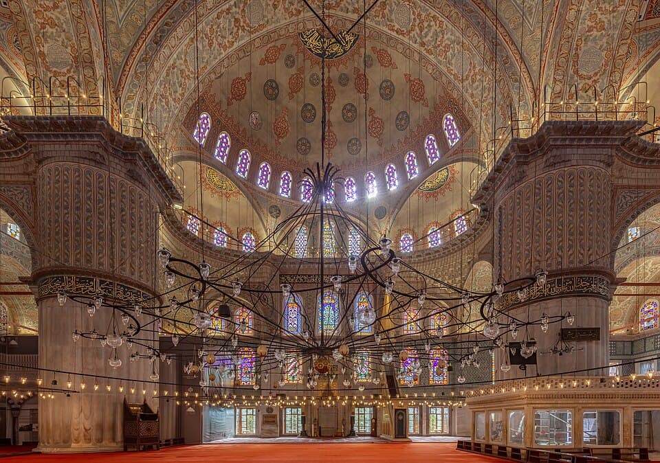 The Vast Prayer Hall — Sultan Ahmet Camii audio guide stop