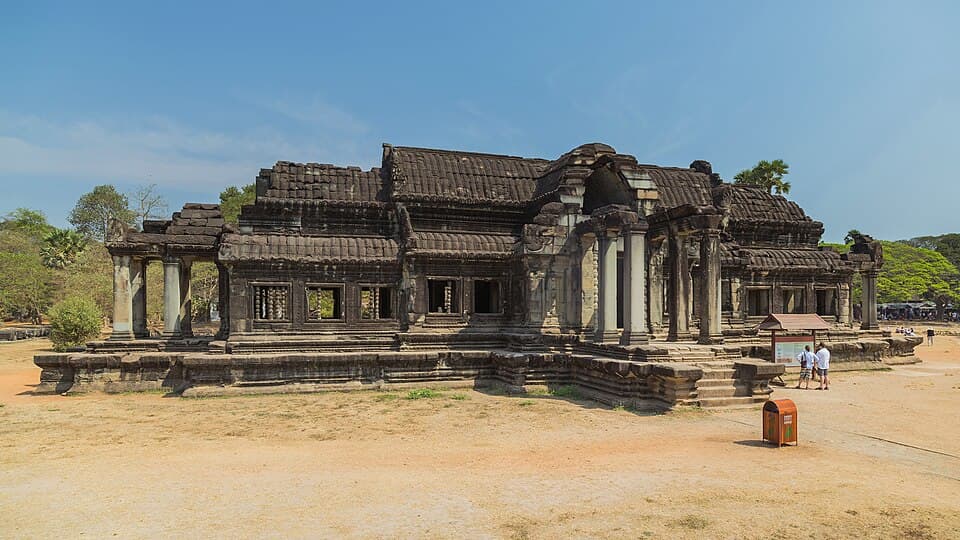 Library — Angkor Wat audio guide stop