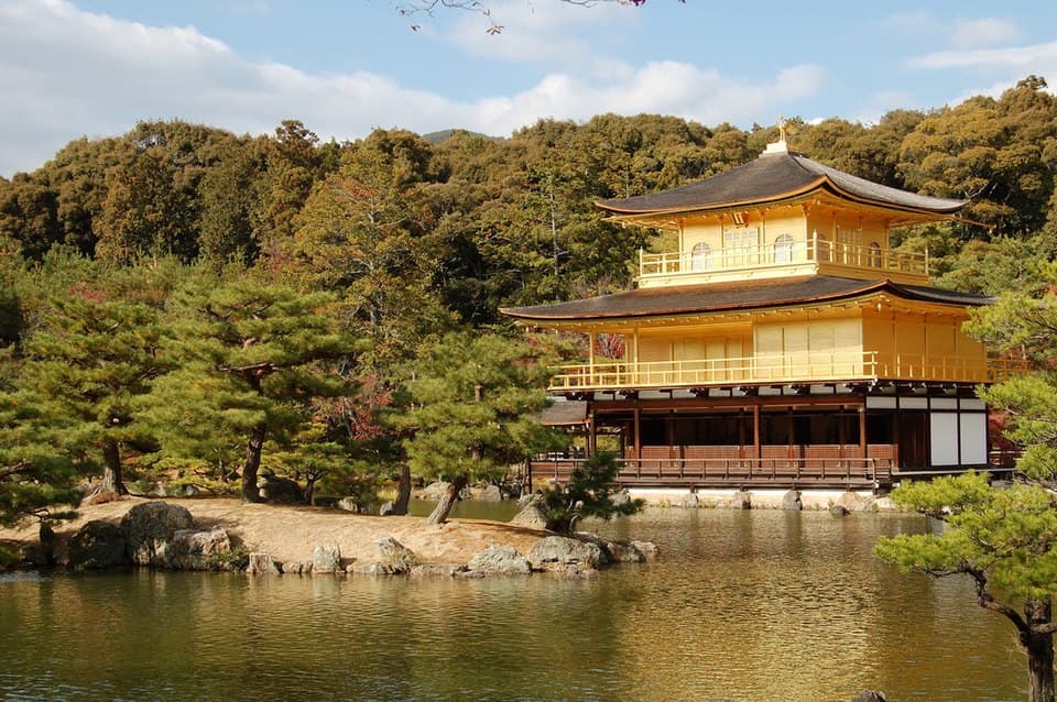 History of the Pavilion — Kinkaku-ji Temple audio guide stop