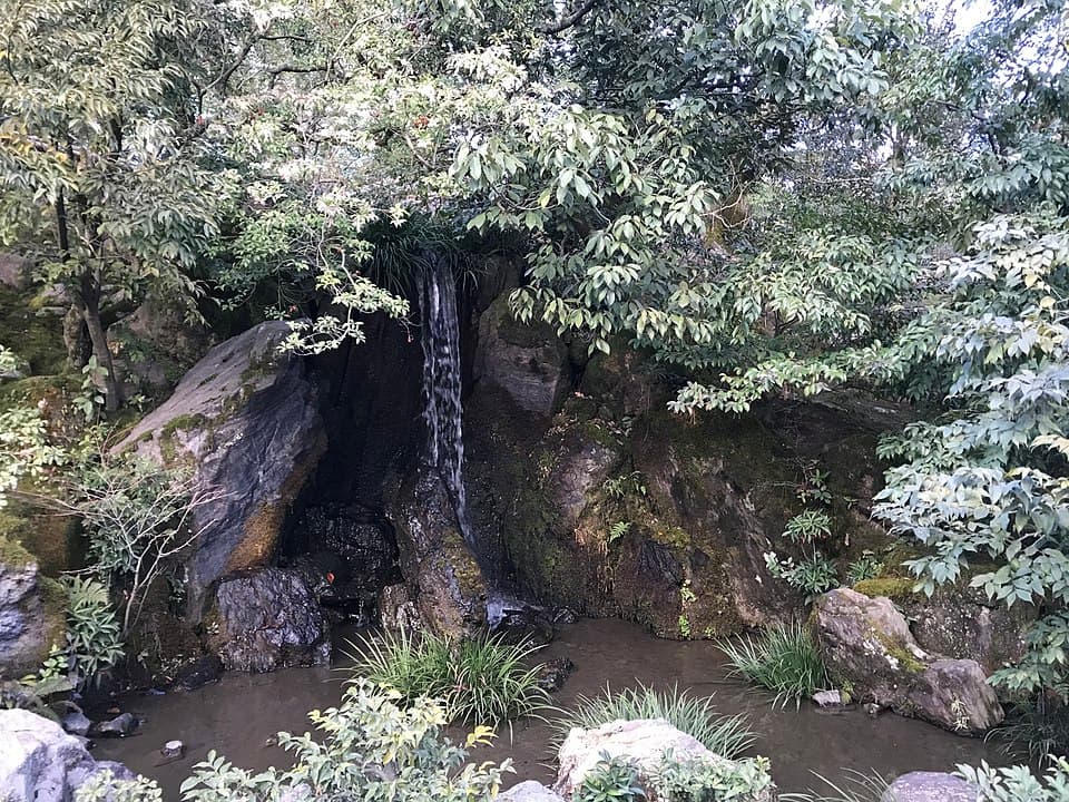 Dragon Gate Waterfall — Kinkaku-ji Temple audio guide stop