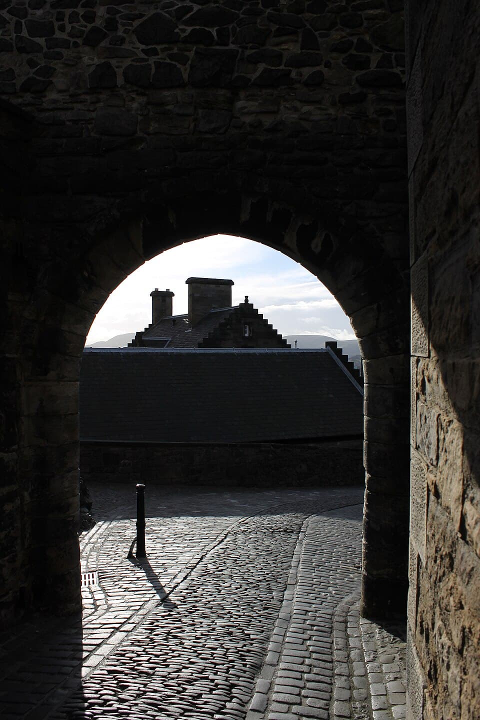 The Citadel Cobblestones — Edinburgh Castle audio guide stop
