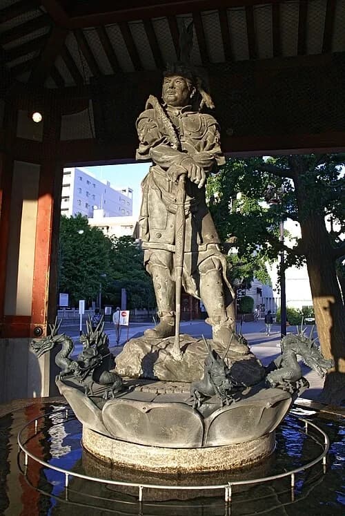Statue of Sagara Dragon King — 浅草寺 audio guide stop