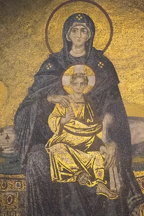 The Virgin and Child — Ayasofya audio guide stop