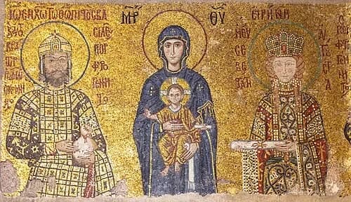 The Komnenos Mosaic — Ayasofya audio guide stop