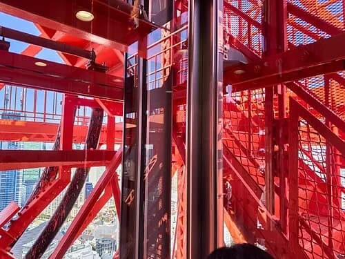 The Glass Ascent — Tokyo Tower audio guide stop