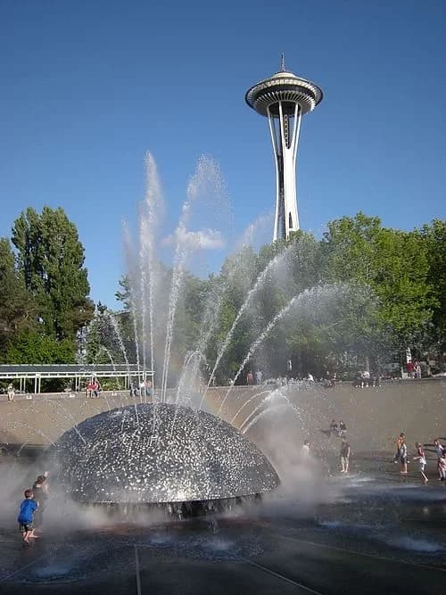 International Fountain — Space Needle audio guide stop