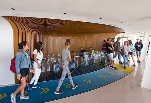 The Oculus Stairs — Space Needle audio guide stop