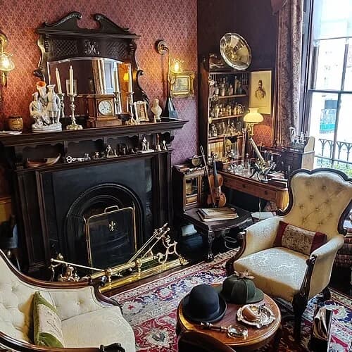 The Sitting Room — Sherlock Holmes Museum audio guide stop