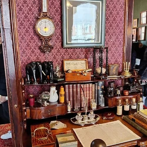 Dr. Watson's Study — Sherlock Holmes Museum audio guide stop
