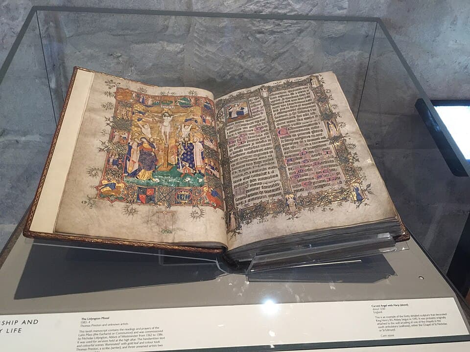 Litlyngton Missal — Westminster Abbey audio guide stop