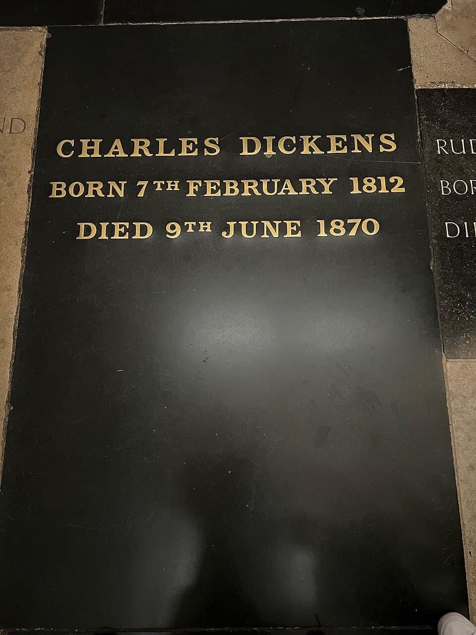 Dickens' Humble Grave — Westminster Abbey audio guide stop