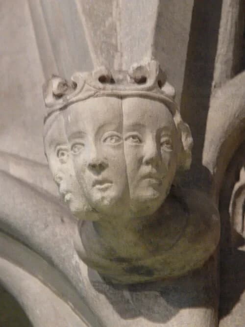 Stone Head Carvings — York Minster audio guide stop