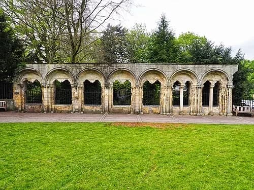 The Archbishop's Palace Ruins — York Minster audio guide stop