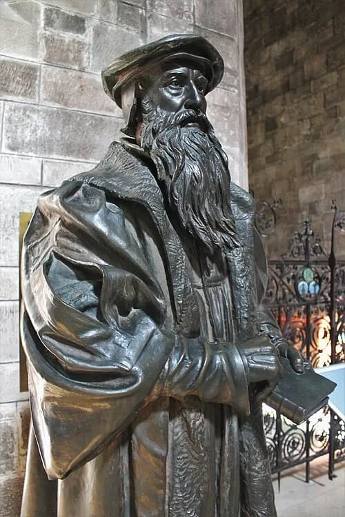 Statue of John Knox — St Giles' Cathedral audio guide stop