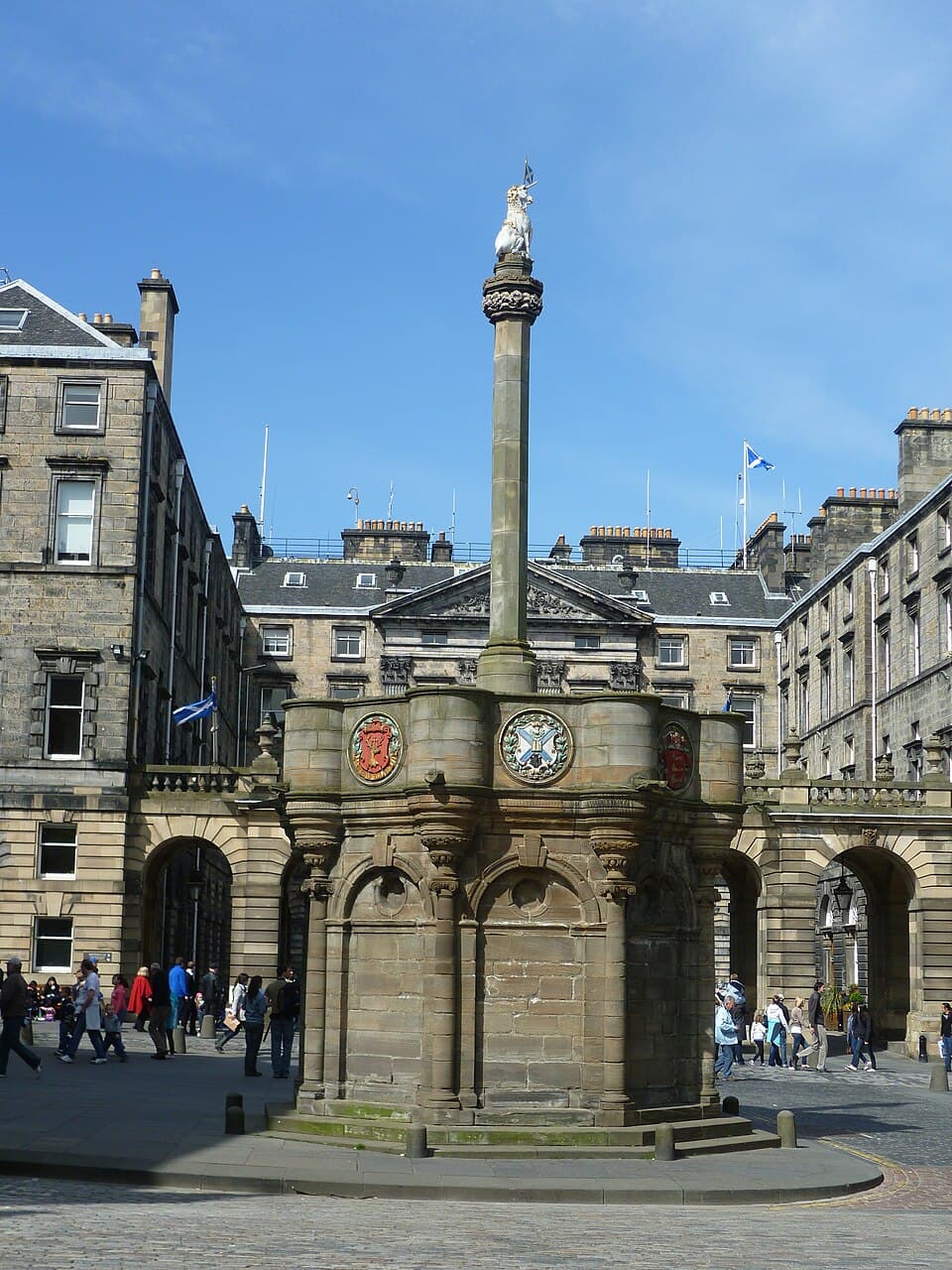 The Mercat Cross — St Giles' Cathedral audio guide stop