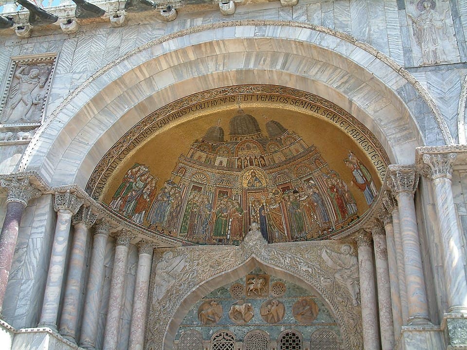 Portal of Saint Alipio — Basilica di San Marco audio guide stop