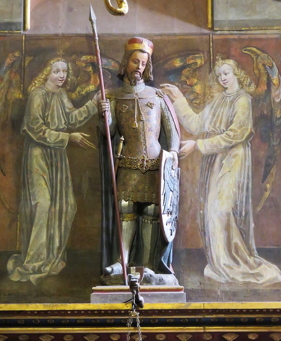 Statue of the Good King — St. Vitus Cathedral audio guide stop