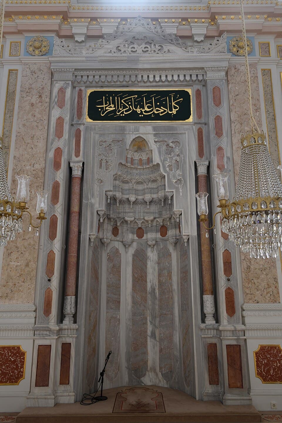 The Marble Mihrab — Ortaköy Camii audio guide stop