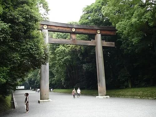 Meiji Jingu Grand Torii Gate