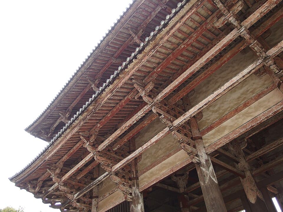 Medieval Beam Engineering — 東大寺 audio guide stop
