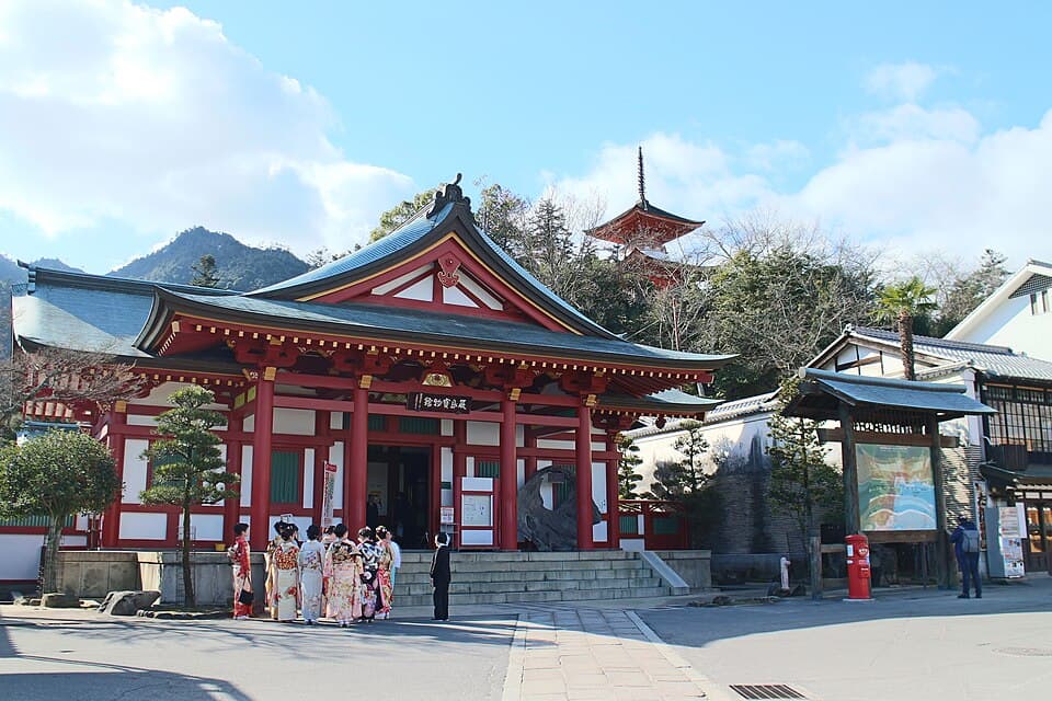 The Treasure Hall — Itsukushima Shrine audio guide stop